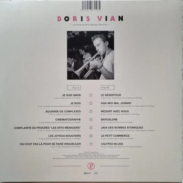 Boris Vian / Le Prince De Saint-Germain-des-Prés - LP, Comp (M/M) - Image 2