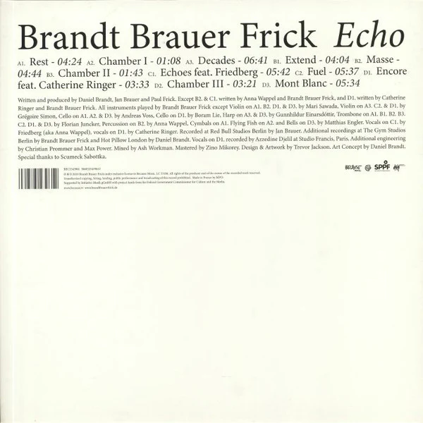 Brandt Brauer Frick / Echo - 2xLP, Album + CD, Album (M/M) - Image 2