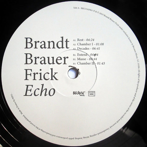 Brandt Brauer Frick / Echo - 2xLP, Album + CD, Album (M/M) - Image 3