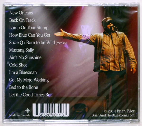 Brian And The Bluestorm / The Best Of - CD, Album (VG+/VG+) - Image 2