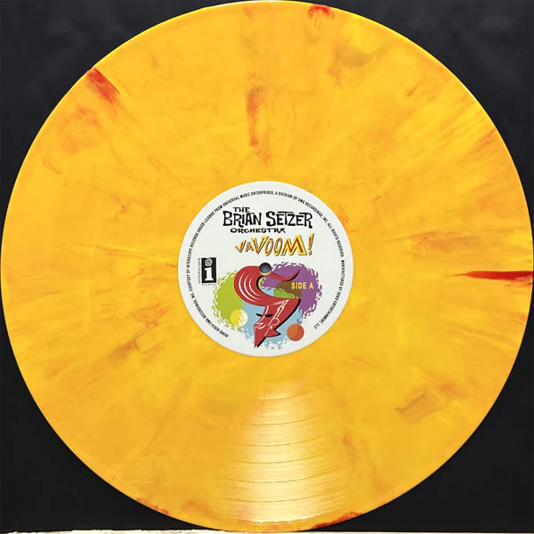 Brian Setzer Orchestra / Vavoom! - LP, Album, RE, Yel (M/M) - Image 5