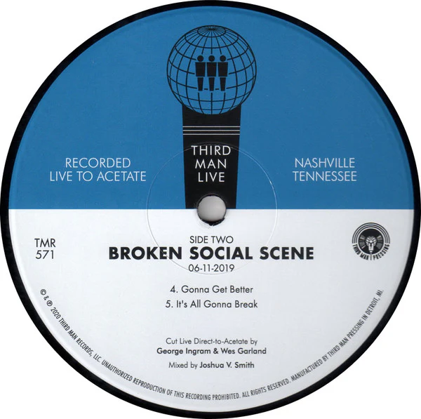 Broken Social Scene / Live At Third Man Records - LP, Album (M/M) - Image 4