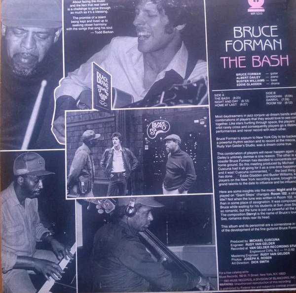 Bruce Forman / The Bash - LP USED - Image 2