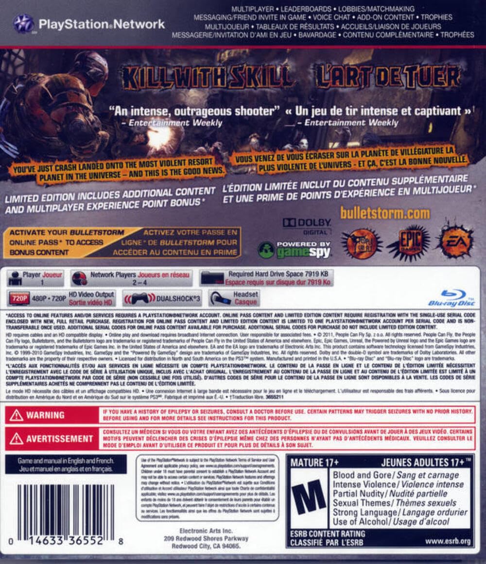 Bulletstorm (Limited Edition, Bilingual Game-Play) - Image 2