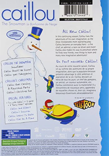 Caillou / Bonhomme De Neige : The Snowman - DVD - Image 2