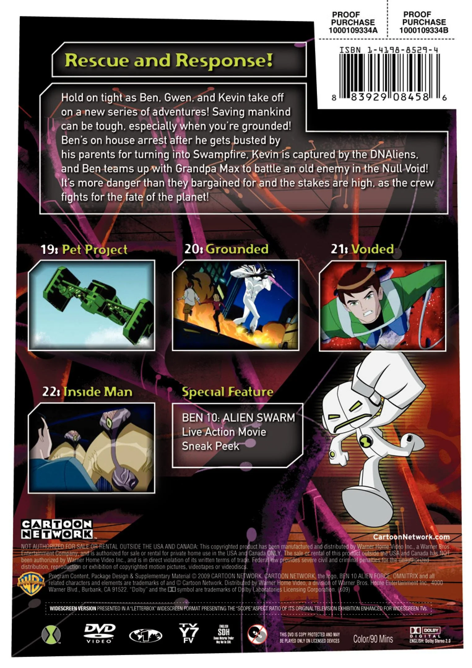 Cartoon Network: Classic Ben 10 Alien Force: Volume Five - Image 2