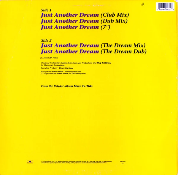 Cathy Dennis / Just Another Dream - 12" USED - Image 2