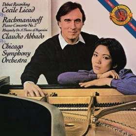 Cecile Licad, Rachmaninoff*, Claudio Abbado, Chicago Symphony Orchestra / Piano Concerto No. 2 / Rhapsody On A Theme Of Paganini - LP, Album (VG+/VG+)