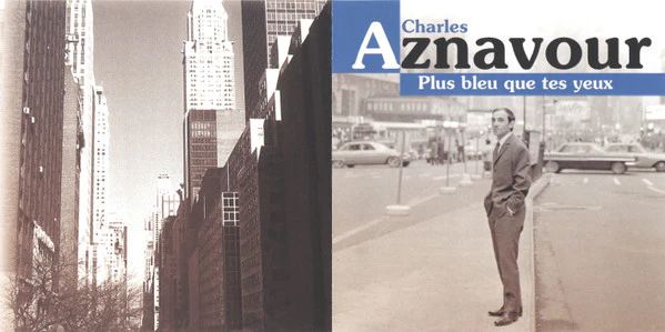 Charles Aznavour / Plus Bleu Que Tes Yeux - CD, Comp (VG+/VG+) - Image 3