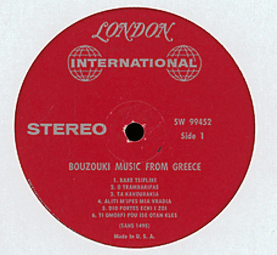 Chorus Of Kalamata, Popular Orchestra, G. Theofilopoulos / Bouzouki Music From Greece - LP, Album (VG+/VG+) - Image 2
