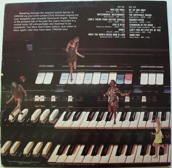 Chris Waxman / Organized - LP, Album, Gat (VG/VG) - Image 3
