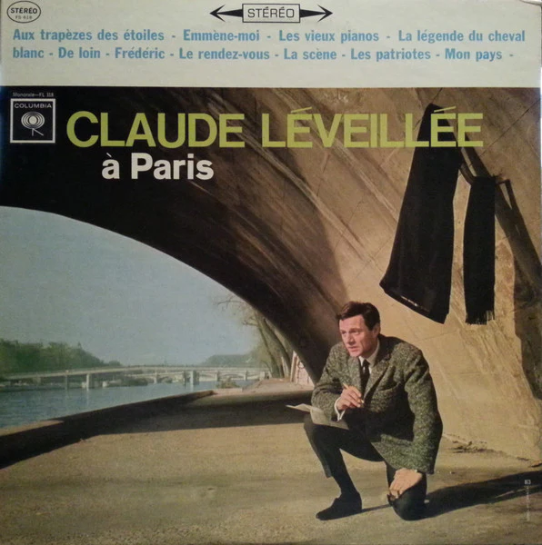 Claude Léveillée / Claude Léveillée à Paris - LP, Album (VG+/VG+)