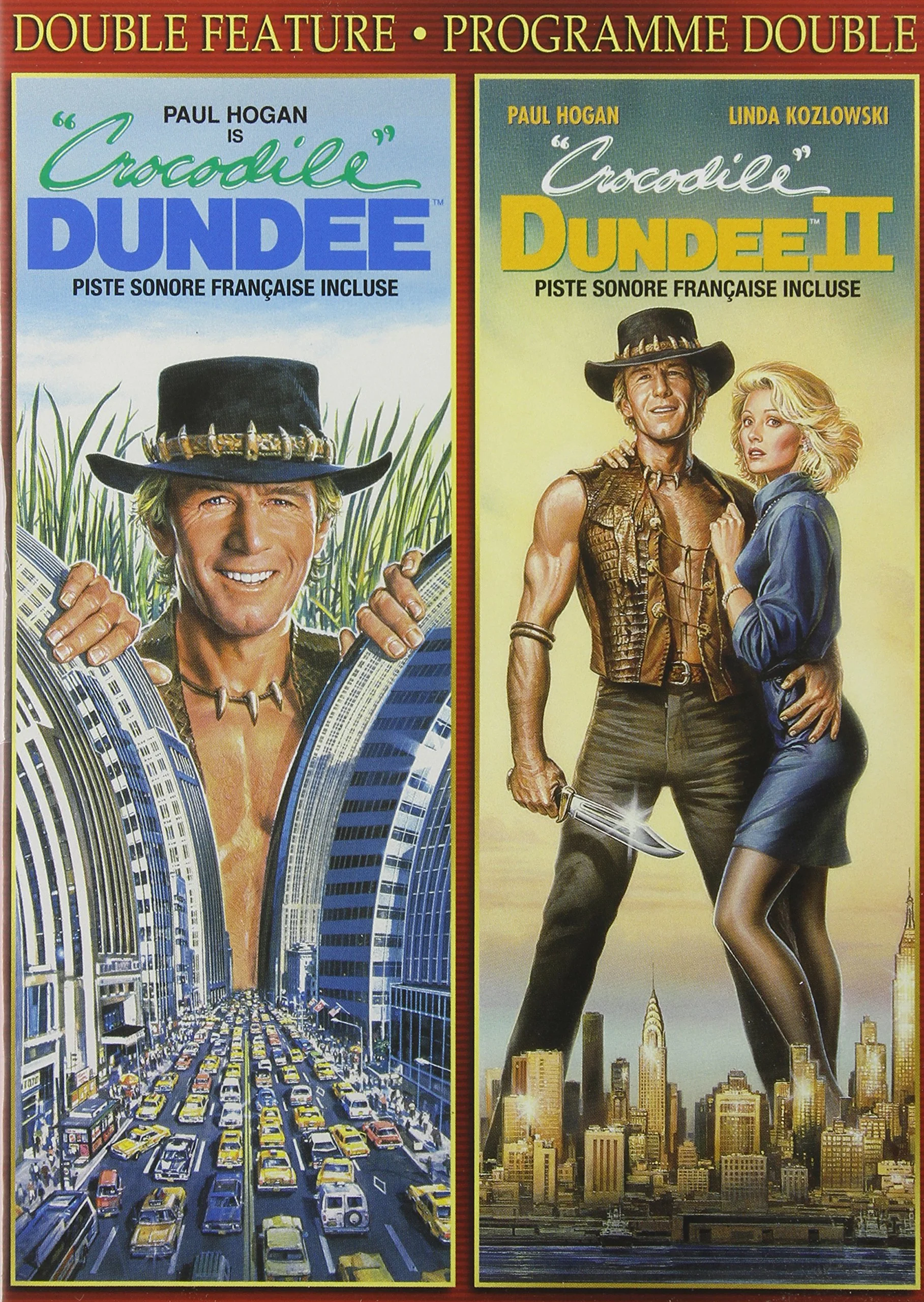 Crocodile Dundee + Crocodile Dundee II - DVD (Used)