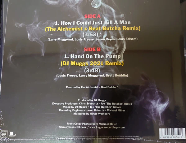 Cypress Hill / The 420 Remixes - 10", RSD, Ltd (M/M) - Image 2