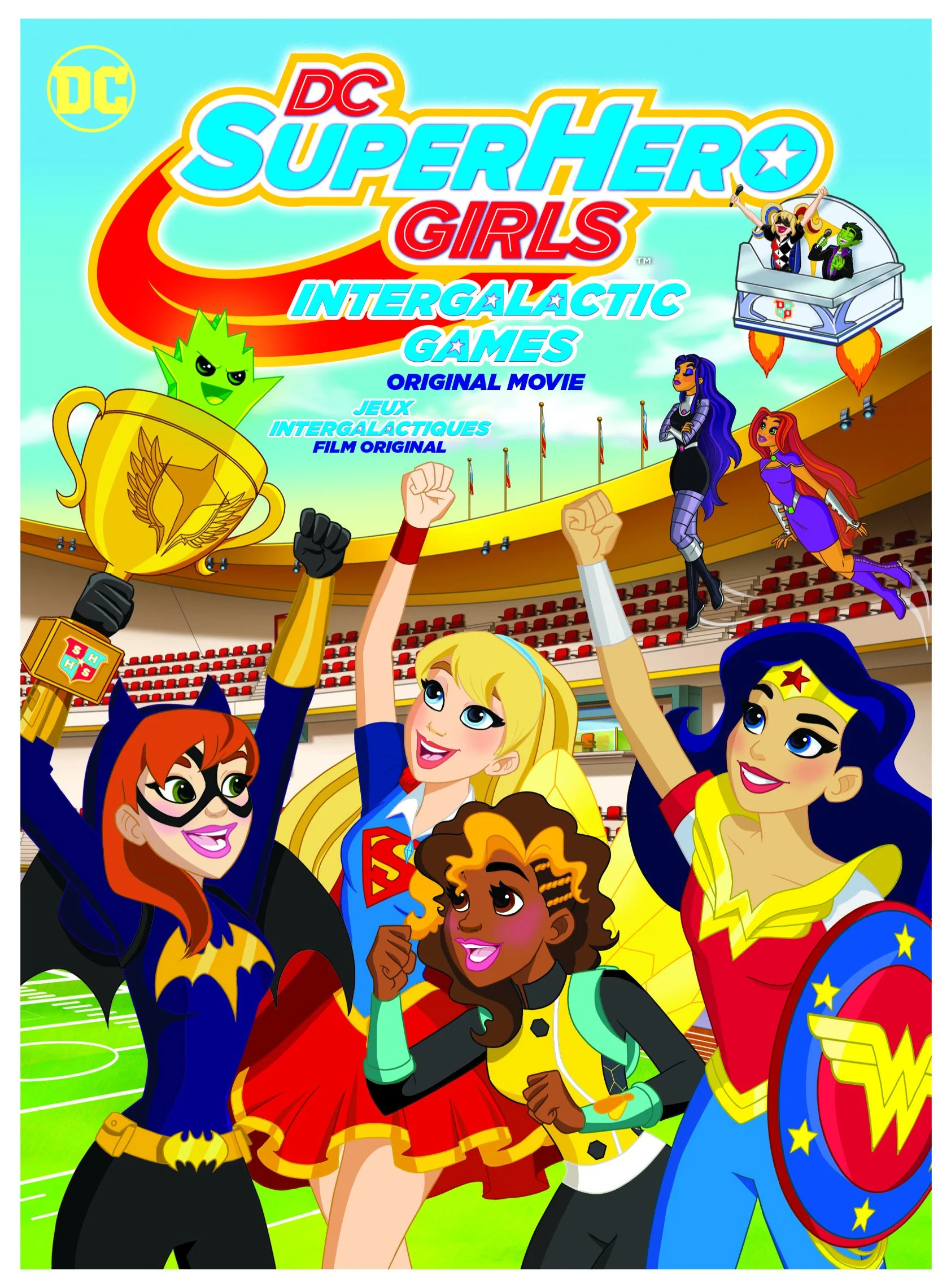 DC Super Hero Girls: Intergalactic Games (BIL/DVD)