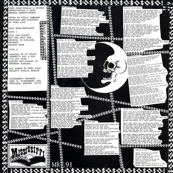 Dead Moon / Defiance - LP USED - Image 2