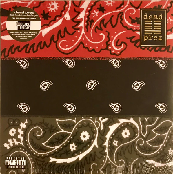 dead prez / RBG: Revolutionary But Gangsta - LP RED Used