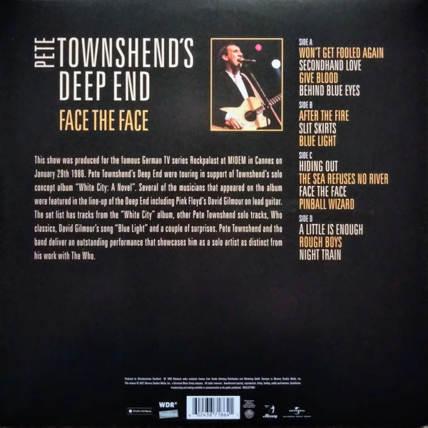 Deep End / Face The Face - 2xLP, Album, RSD, Ltd, RE, Gat (M/M) - Image 4