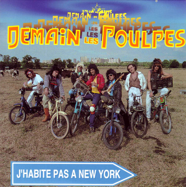 Demain Les Poulpes / J'Habite Pas À New York / Ich Wohne Nicht In New York - CD, Single, Car (VG+/VG+)