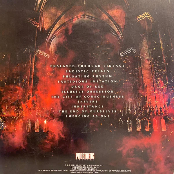 Depths Of Hatred / Inheritance - LP, Album, Red (VG+/VG+) - Image 2