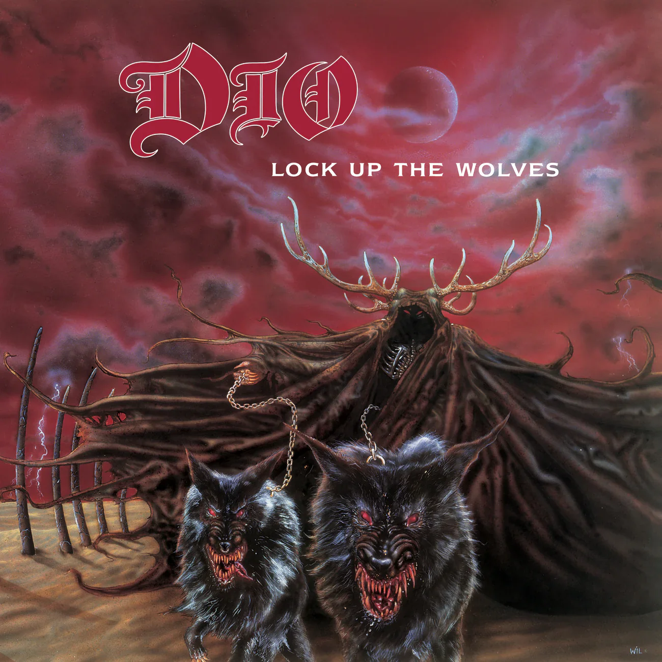Dio / Lock Up The Wolves - LP RED