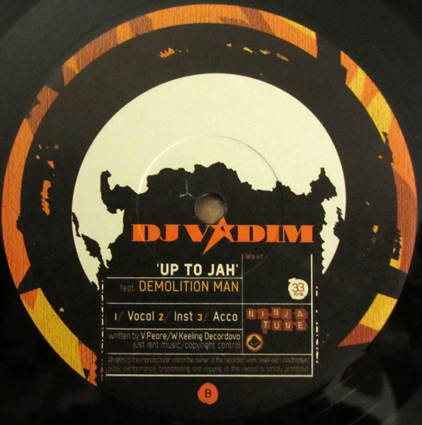 DJ Vadim / It's On / Up To Jah - 12" (M/M) - Image 4