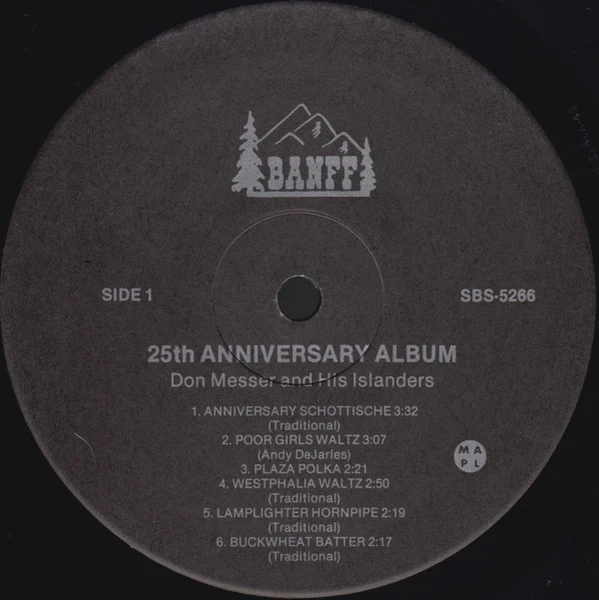 Don Messer And His Islanders / Canada's Don Messer And His Islanders (25th Anniversary Album) - LP, Album, RE (VG/VG) - Image 3