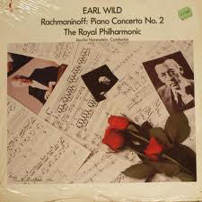 Earl Wild, Rachmaninoff*, The Royal Philharmonic*, Jascha Horenstein / Piano Concerto No. 2 - LP, RE, RM (VG+/VG+)