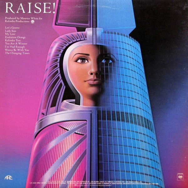 Earth, Wind & Fire / Raise! - LP, Album, Gat (VG+/VG+) - Image 3