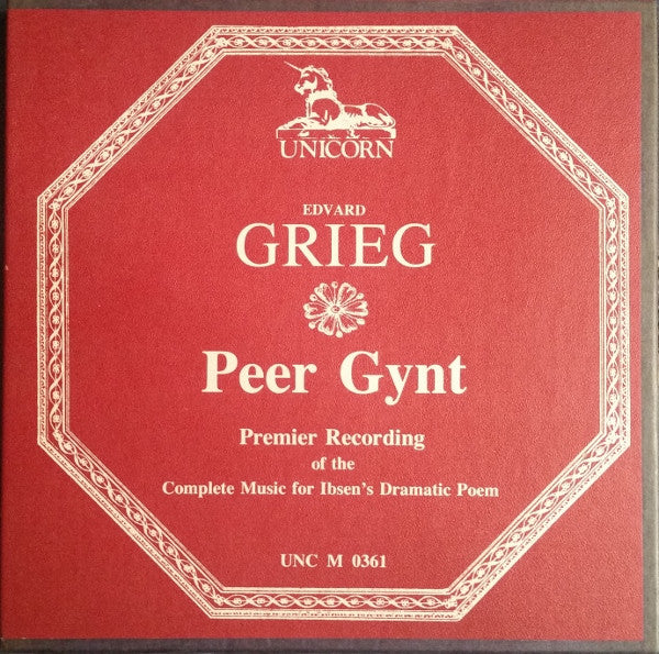 Edvard Grieg / Peer Gynt (Premier Recording Of The Complete Music For Ibsen's Dramatic Poem) - Reel, 4tr Stereo, 7" Reel, Album, RE, Dol (VG/VG)