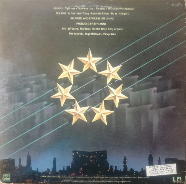 Electric Light Orchestra / A New World Record - LP, Album, Emb (VG/VG) - Image 2