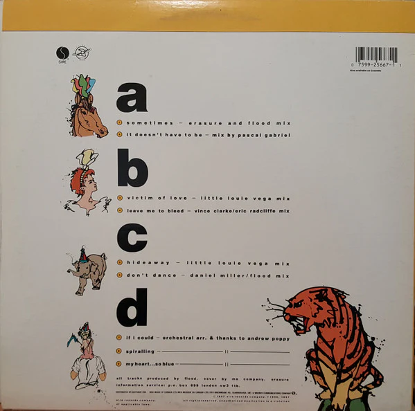 Erasure / The Two Ring Circus - LP USED - Image 2