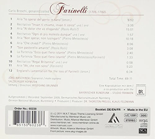 Farinelli: The Composer - Image 2