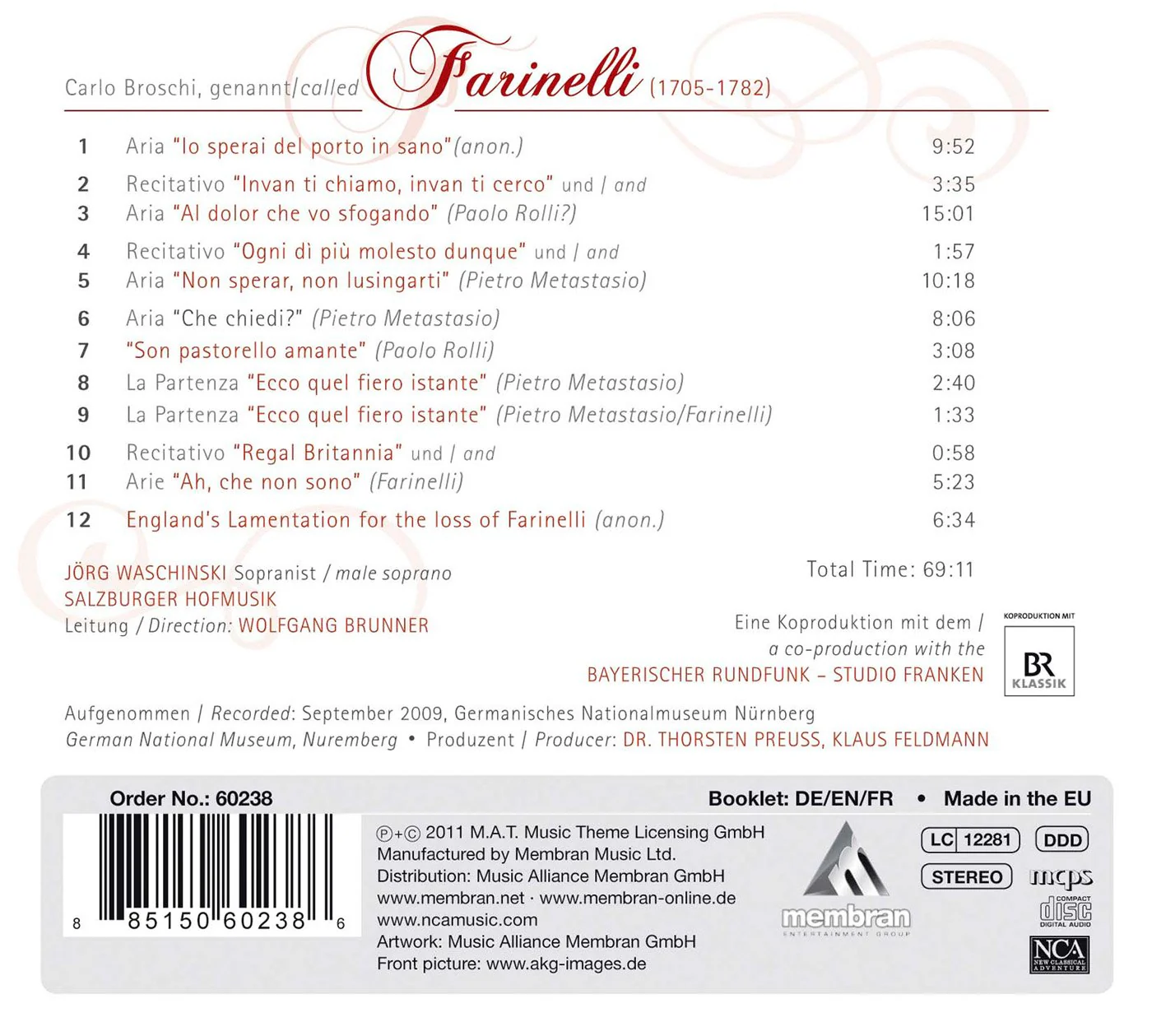 Farinelli: The Composer - Image 3