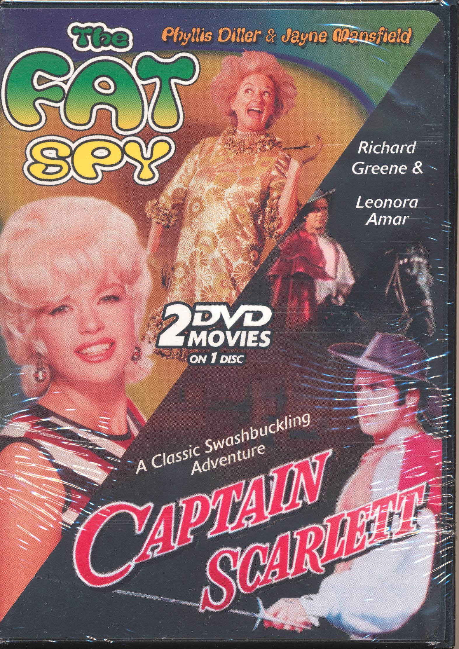 Fat Spy & Captain Scarlett - DVD (Used)