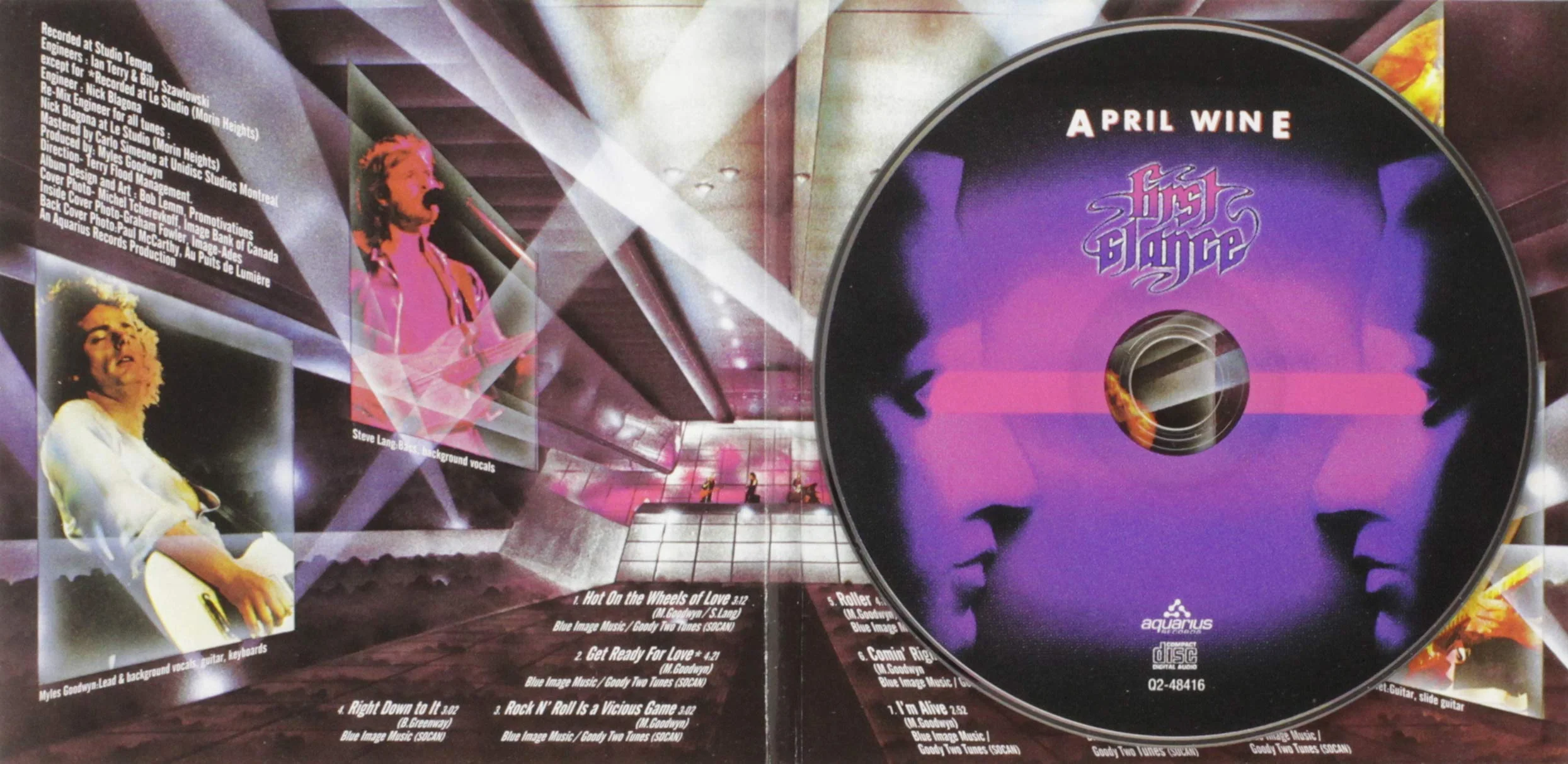 April Wine / First Glance - CD - Image 3