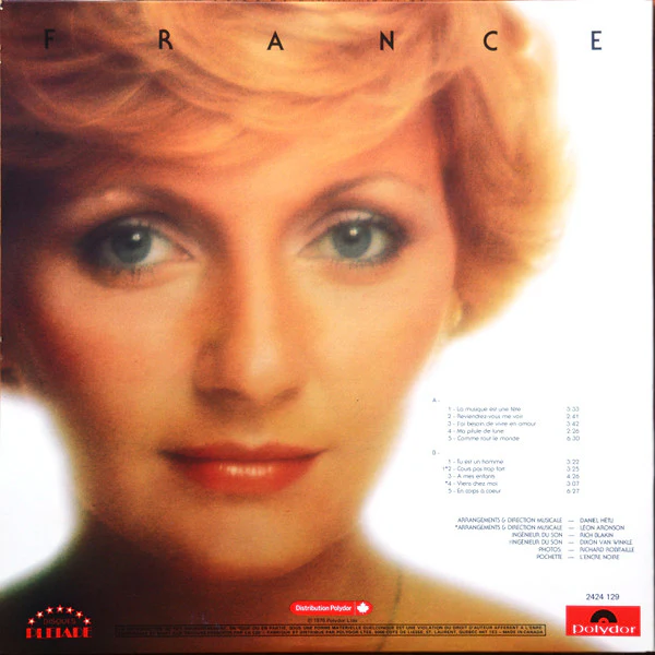 France Castel / En Corps À Cœur - LP, Album, Gat (VG+/VG+) - Image 3
