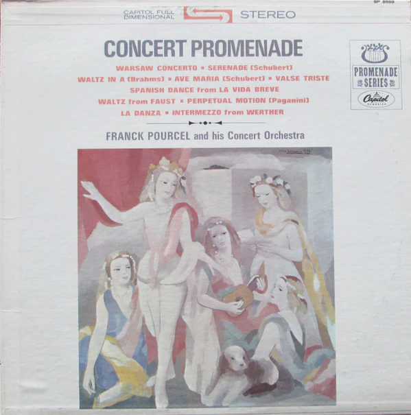 Franck Pourcel Et Son Grand Orchestre / Concert Promenade - LP, Album (VG+/VG+)