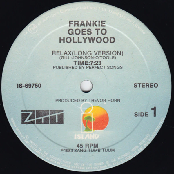 Frankie Goes To Hollywood / Relax - 12", Single (VG+/VG+) - Image 3