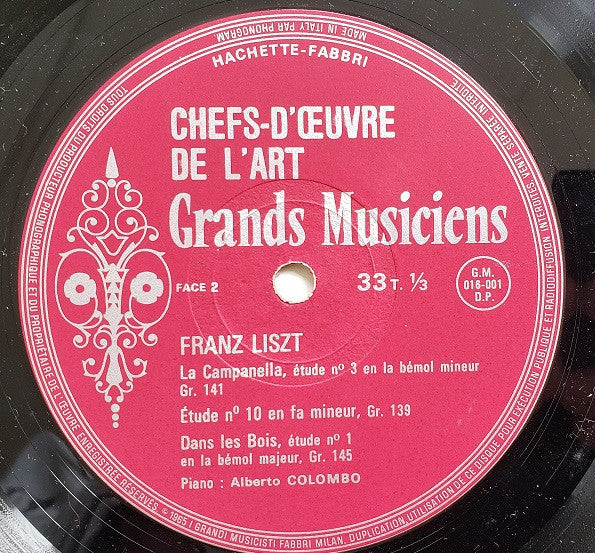 Franz Liszt / Concerto N°1 - La Campanella ... - 10", Album, Comp (VG+/VG+) - Image 5