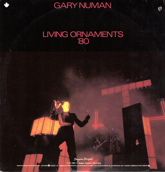 Gary Numan / Living Ornaments '79 / Living Ornaments '80 - 2LP Used (VG+/VG+) - Image 2