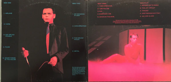 Gary Numan / Living Ornaments '79 / Living Ornaments '80 - 2LP Used (VG+/VG+) - Image 3