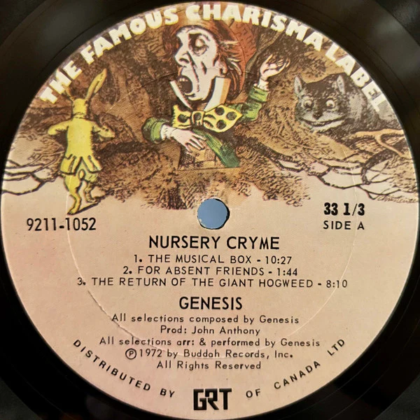 Genesis / Nursery Cryme - LP, Album, RE, RP, Gat (VG+/VG+) - Image 5