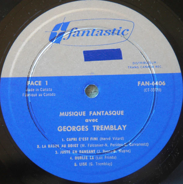 Georges Tremblay / La Musique Fantasque - LP, Mono (Very Good (VG)) - Image 3