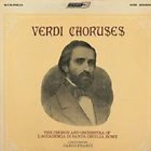 Giuseppe Verdi - Coro dell'Accademia Nazionale di Santa Cecilia And Orchestra dell'Accademia Nazionale di Santa Cecilia, Carlo Franci / Verdi Choruses - LP, Album (VG+/VG+)