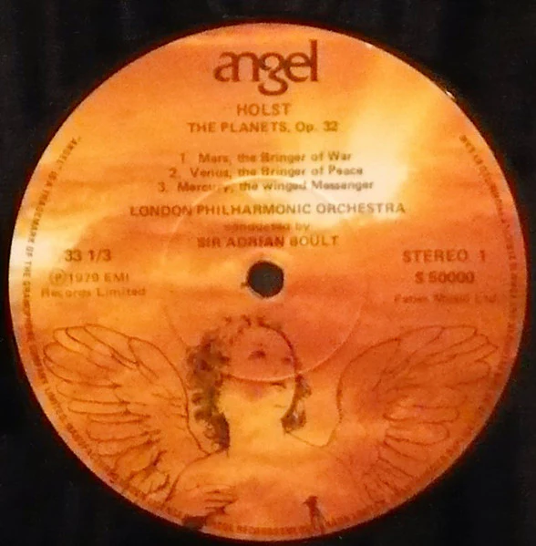 Gustav Holst, London Philharmonic Orchestra Conducted By Sir Adrian Boult, The Geoffrey Mitchell Choir / The Planets - LP, Album (VG+/VG+) - Image 2