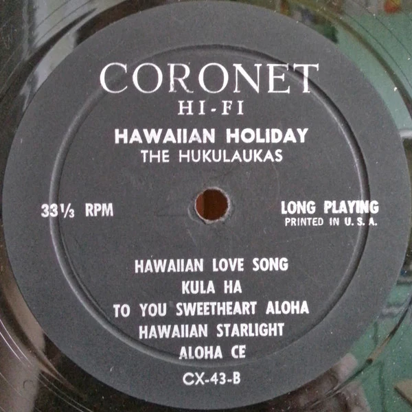 Harry Kaapuni And His Royal Polynesians / Aloha Hawaii - LP, Album, Mono (VG+/VG+) - Image 4