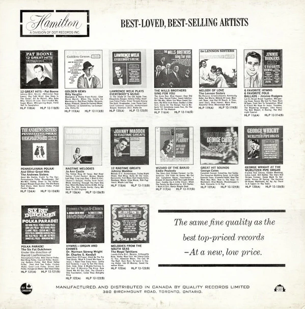Harry Owens & His Royal Hawaiians / Great Songs Of Hawaii - LP, Album, Mono (VG+/VG) - Image 2