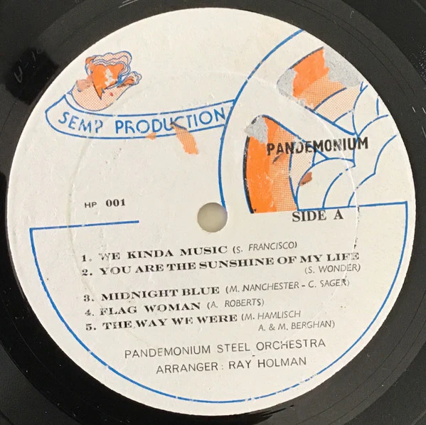Huggins Pan-demonium / At The Holiday Inn Trinidad - W.I. - LP (VG+/VG) - Image 4