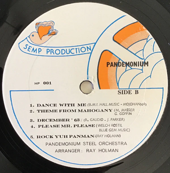 Huggins Pan-demonium / At The Holiday Inn Trinidad - W.I. - LP (VG+/VG) - Image 5